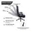 Fauteuil de jeu vidéo ergonomique Vanbow.Seat-1039042868