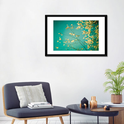 « automne moment », impression sur toile