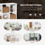 8-Cube Bookcase, Decorative Storage Shelf-1855103209-1855103214
