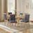 Solid Wood Upholstered Dining Chair-1235193905