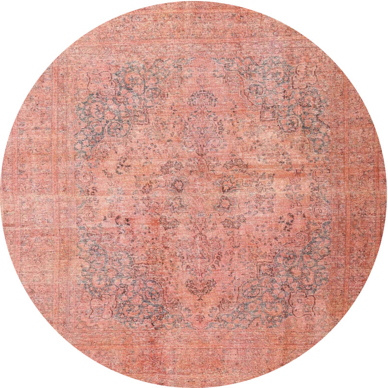 Oriental Indoor Rug, Round 3'