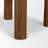 Hewitt Square Smooth Reclaimed Wood Side Table