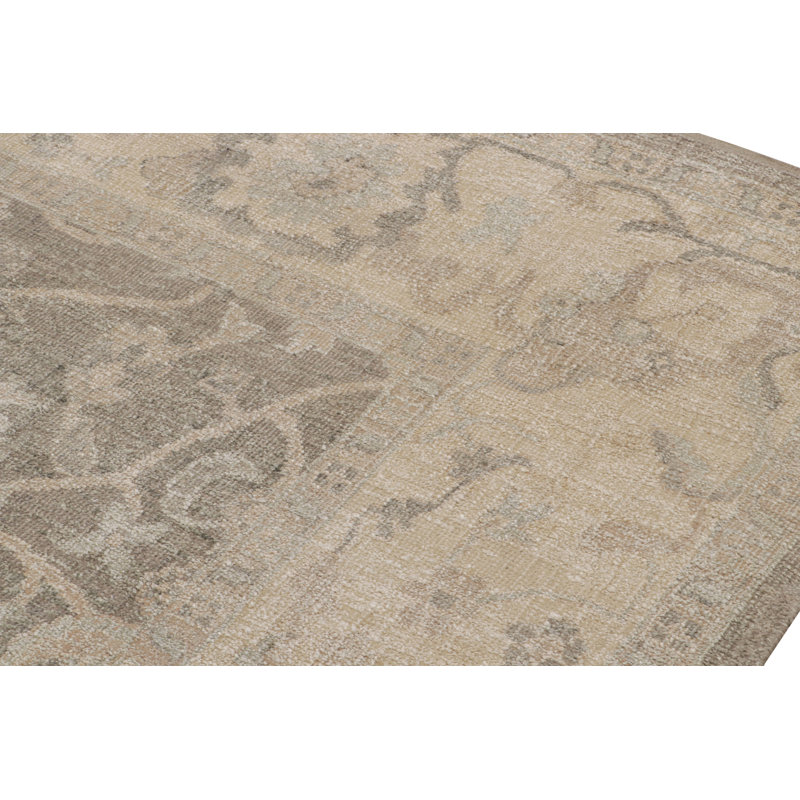 One-of-a-Kind Rectangle 9' X 12'5" Hand Knotted Area Rug