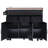 46.5" Farmhouse Kitchen Island With Drape Of Beads-504918257