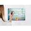 Magnetic Memo Board Whiteboard - 60 x 40 cm - Includes Marker and Magnets - Blue boards