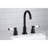 Kingston Brass Paris Two-Handle 3-Hole Deck Mount Widespread Bathroom Faucet with Brass Pop-Up Drain-30370049