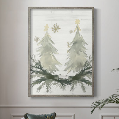 «Christmas Holiday», art encadré - bois massif XMA170645