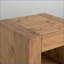 Ensemble de tables basses gigognes 2 pièces avec cadre en métal doré Plateau en faux marbre pour le salon
