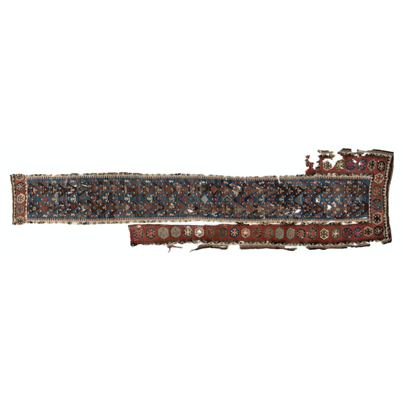Fragment de kilim anatolien antique, 18e siècle