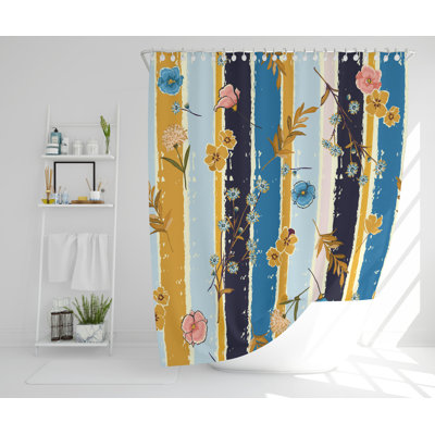 Riascos Polyester Shower Curtain Set