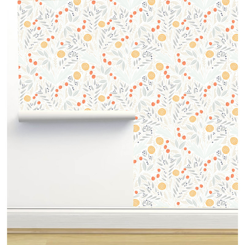 Rouleau de papier peint texturé L 12 pi x l 2 pi Amy MacC Ready Designs, Blanc
