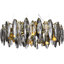 Lustre en cristal transparent 11 lumières Modern