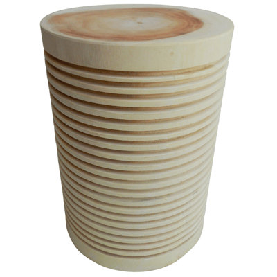 Tabouret de patio en bois Ade Suar