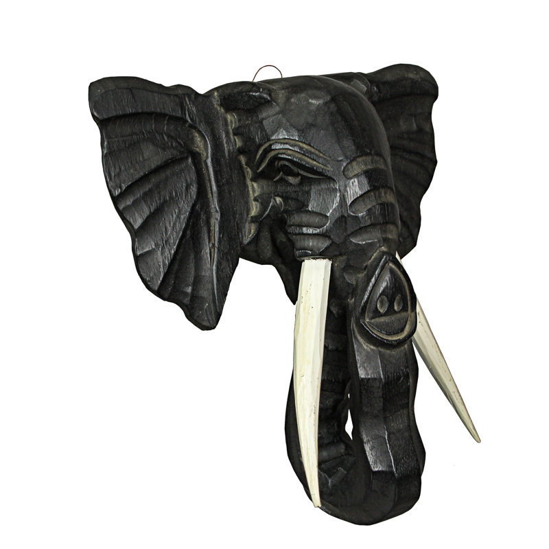 Sculpture en bois d'éléphant