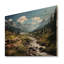 Giovenale - Paysages, décoration murale sur bois de pin naturel-1769279989