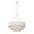 9-Light Chandelier in Blanco