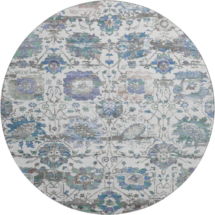 Premium Machine Washable Lubbers AMF1732 Global Rug