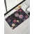 Motif floral noir