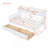 Twin size Daybed, Wood Slat Support, with Bedside Shelves and Two Drawers-1285469126