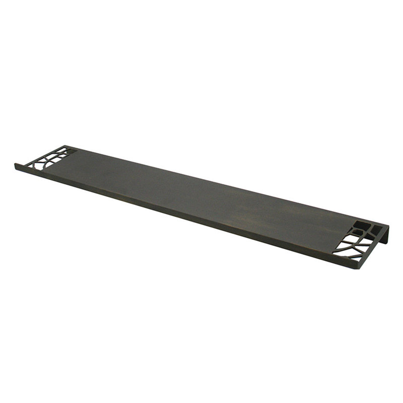 Plateau pour accessoires de salle de bain alejadro, Vieux laiton