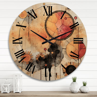 Horloge murale Escape To Serenity