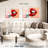 Shuttleworth Retro Pop Red Lips-108010165