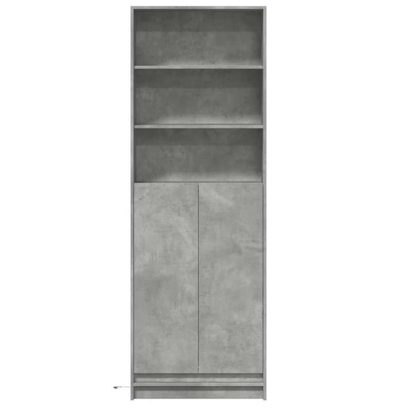 Daemian 69cm Sideboard, Concrete Grey