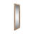 Miroir de plancher en pierre de travertin de 72 pouces Halofax - Élégance naturelle dans un ton de travertin subtil