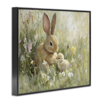 Giclée encadrée, soleil de bains de Pâques, par Petal Prints Design