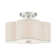 Swarthout Fabric Semi Flush Mount