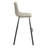 Upholstered Counter Stool with Metal Frame-619517689