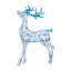 The Holiday Aisle® 48" Pre-Lit Iridescent Reindeer