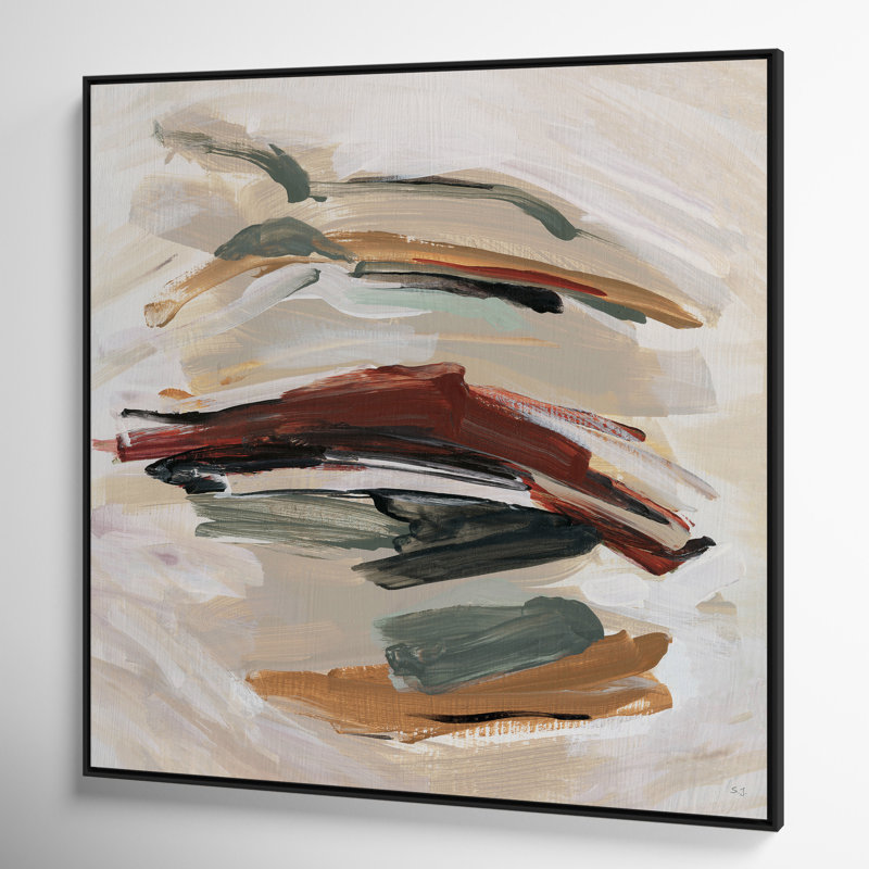 Spring Shadows by Susan Jill, 46.5" H x 46.5" W, Black 