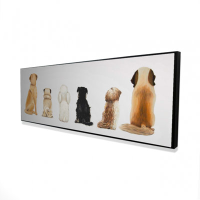 " Man's Best Friend Back View "