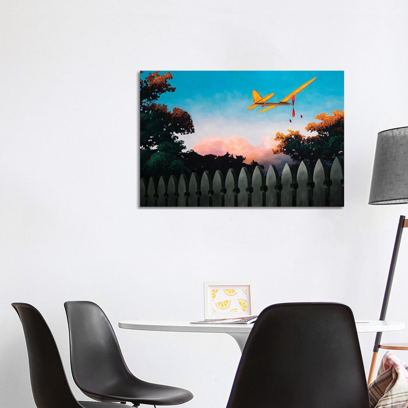 Final Flight by Ross Jones - Wrapped Canvas Painting, 101.6 cm H x 66.04 cm W x 3.175 cm D