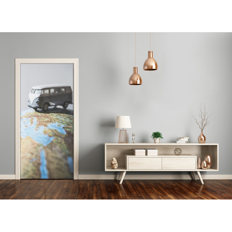 Van The World Door Decal