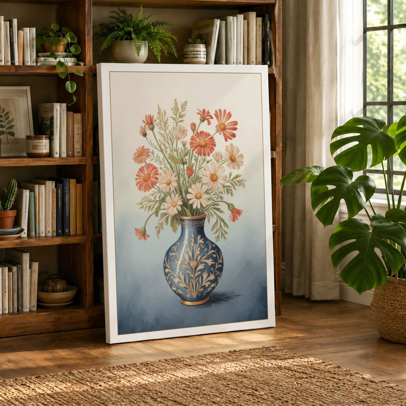 Print, 36x24 - 91.4 x 61.0 cm, Teal Border