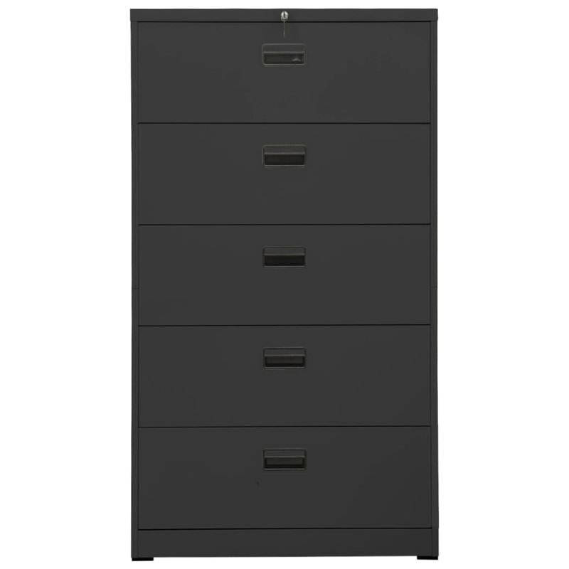 Classeur sous le bureau, Anthracite