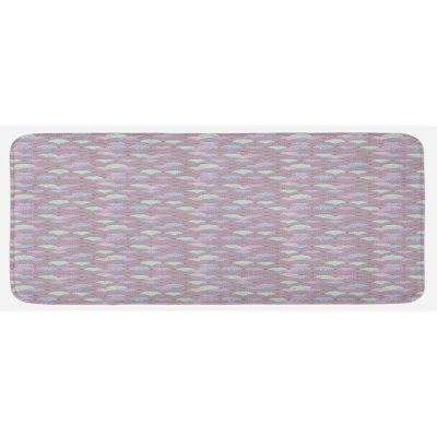 Tapis de cuisine écailles de poisson