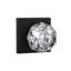 Bravura 926-7 Crystal Dummy Knob on Square Contemporary  Rose in Satin Nickel