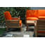 Luxe Outdoor 7 - Piece Teak Conversation Set
