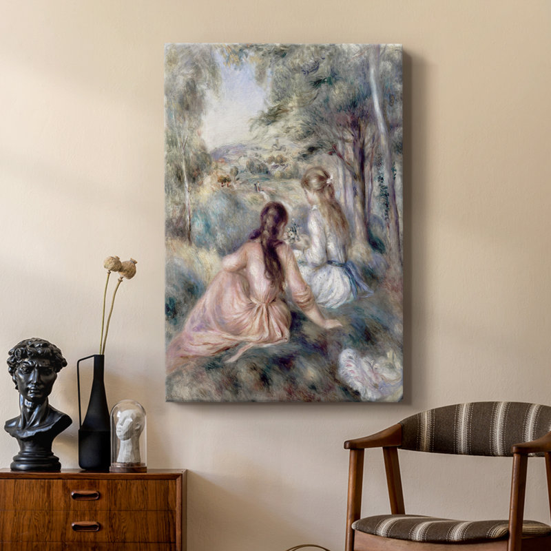 Dans la prairie - galerie sur mesure, H 48 po x l 32 po