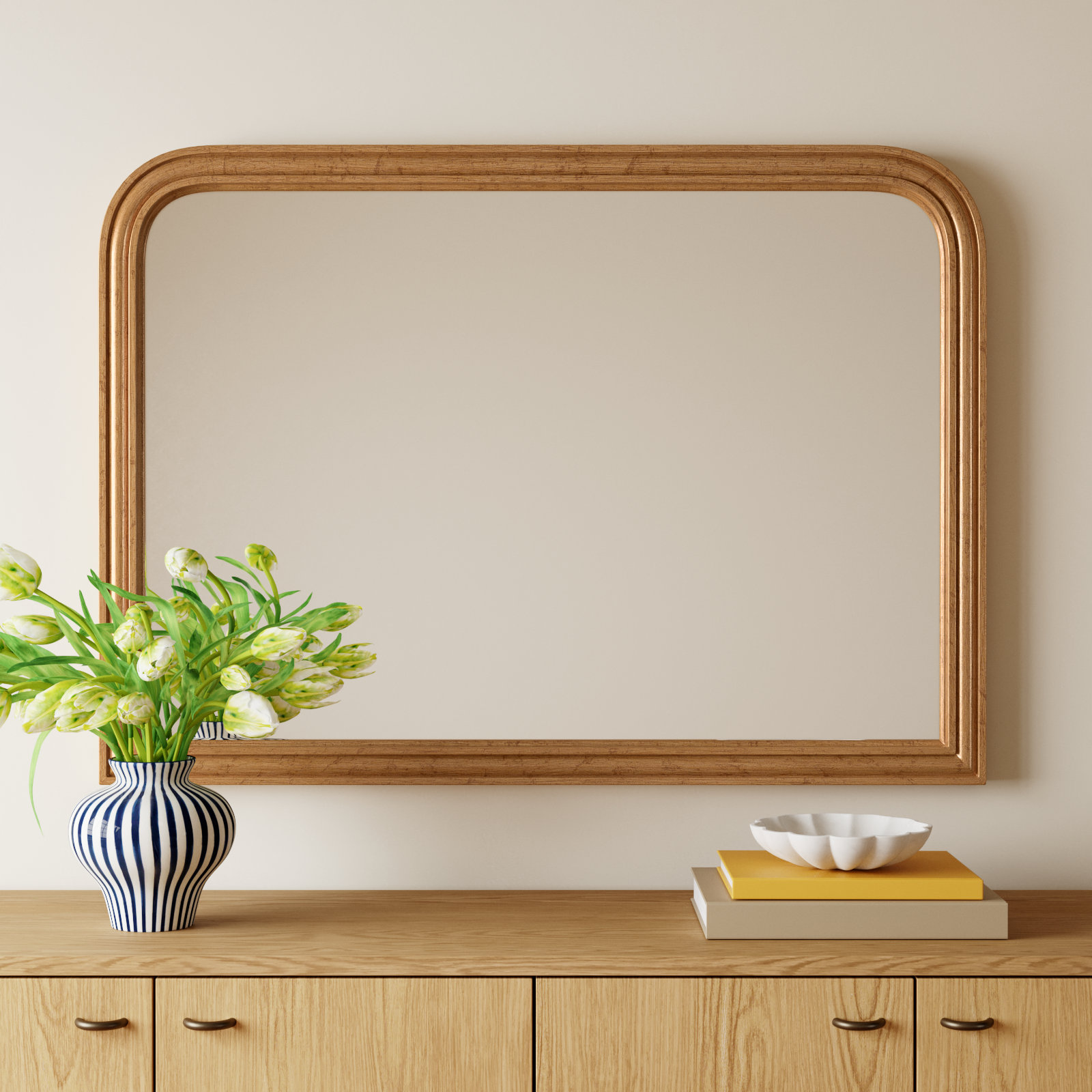 Elphaba Solid Wood Arch Mirror