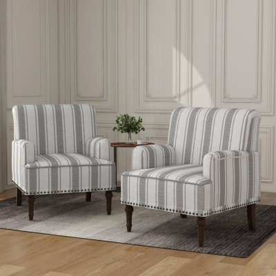 Arian 73 Cm Wide Linen Armchair