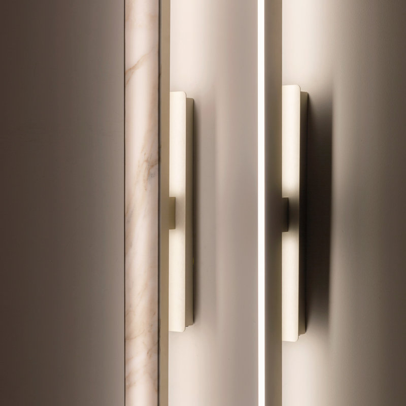 Flush Mounted Sconce Fly Ap Vela, White