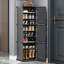 8 Pair Stackable Shoe Storage Cabinet