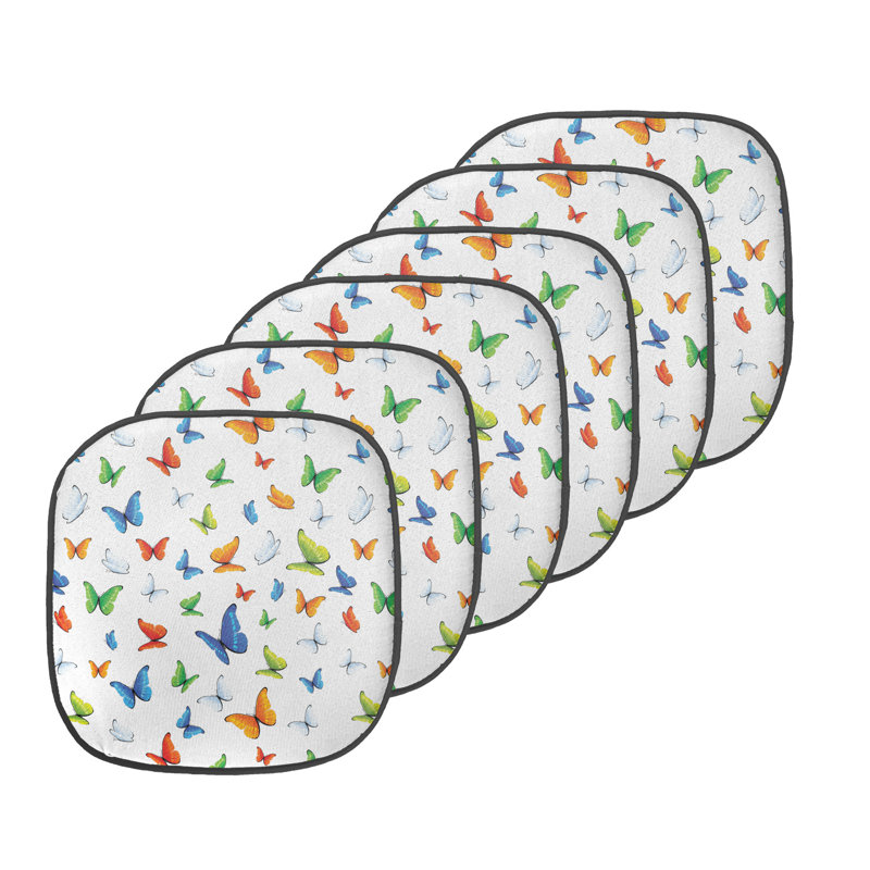 Coussin de siège papillon