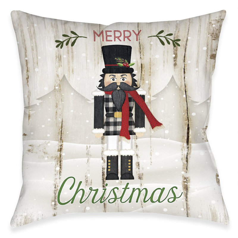 Coussin Nutcracker Christmas Merry