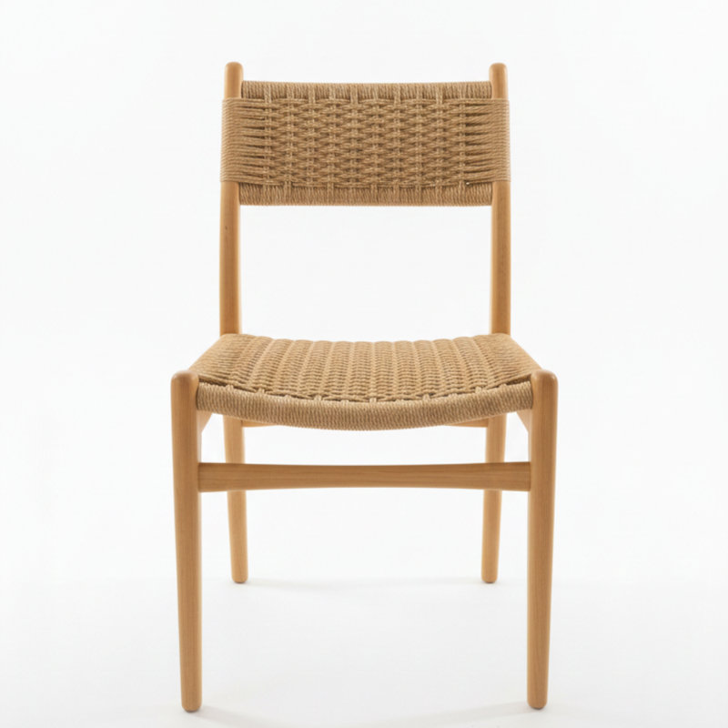 Chaise en bois naturel Ruth