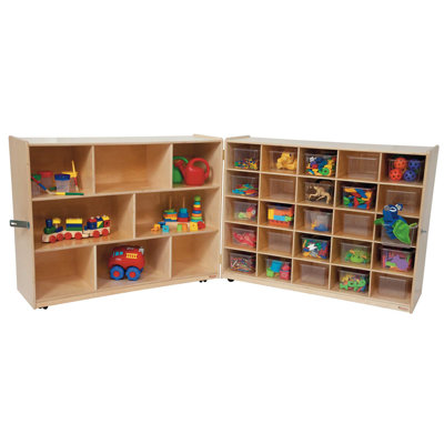 Tray and Shelf Folding Storage with (25) Trays